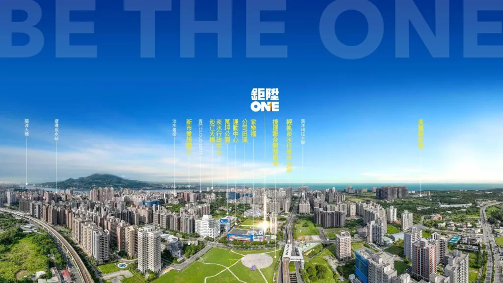 淡海新市鎮「鉅陞ONE」|成熟機能生活圈 × 19~46坪自住宅(內有家配圖)